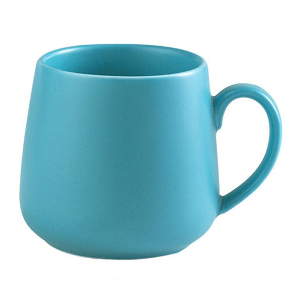 Ceramic Coffee Mug Creative Matte Pure Color Coffe Mugs Tumbler Cup Te –  When things go wrong