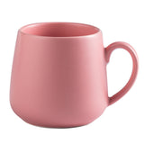 Ceramic Coffee Mug Creative Matte Pure Color Coffe Mugs Tumbler Cup Tea Milk Latte Porcelain Novelty Tumblers Cute Cups