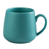 Ceramic Coffee Mug Creative Matte Pure Color Coffe Mugs Tumbler Cup Tea Milk Latte Porcelain Novelty Tumblers Cute Cups