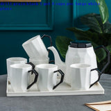 De Cafe Criativa Cute Xicara Tea Drinkware Coffe Porcelain Creative Vajilla Coffee Novelty Caneca Travel Ceramic Cup And Mug