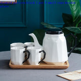 De Cafe Criativa Cute Xicara Tea Drinkware Coffe Porcelain Creative Vajilla Coffee Novelty Caneca Travel Ceramic Cup And Mug