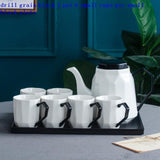 De Cafe Criativa Cute Xicara Tea Drinkware Coffe Porcelain Creative Vajilla Coffee Novelty Caneca Travel Ceramic Cup And Mug