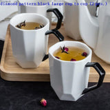 De Cafe Criativa Cute Xicara Tea Drinkware Coffe Porcelain Creative Vajilla Coffee Novelty Caneca Travel Ceramic Cup And Mug