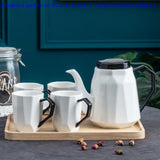 De Cafe Criativa Cute Xicara Tea Drinkware Coffe Porcelain Creative Vajilla Coffee Novelty Caneca Travel Ceramic Cup And Mug